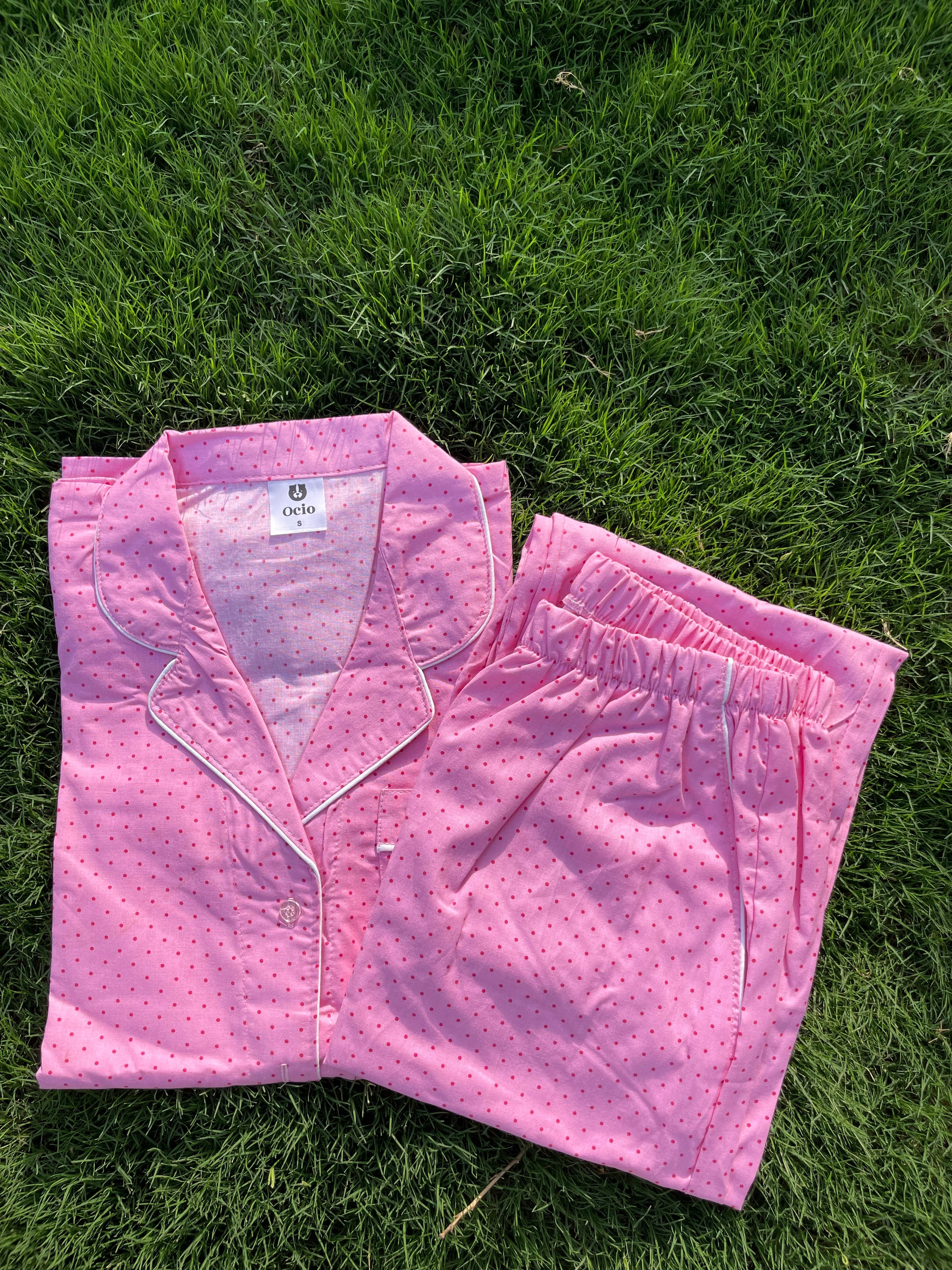 Light Pink Dots - SK545