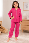Pink Polka Pjs Set